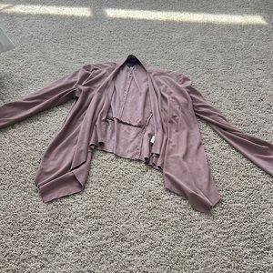 Suede blazer